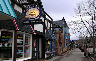 Estes downtown and Stanley Hotel